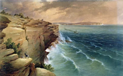Eingang zu Port Jackson, 1857